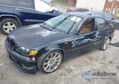 2004 BMW 330I z USA, uszkodzony, nr VIN WBAEV53414KM07786